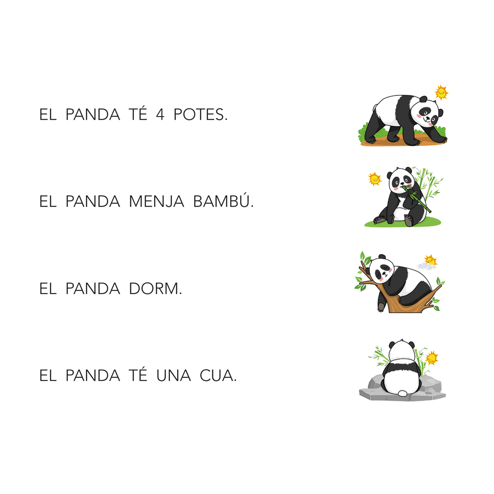 Llegir és fàcil: 1. El panda - Imagen 4