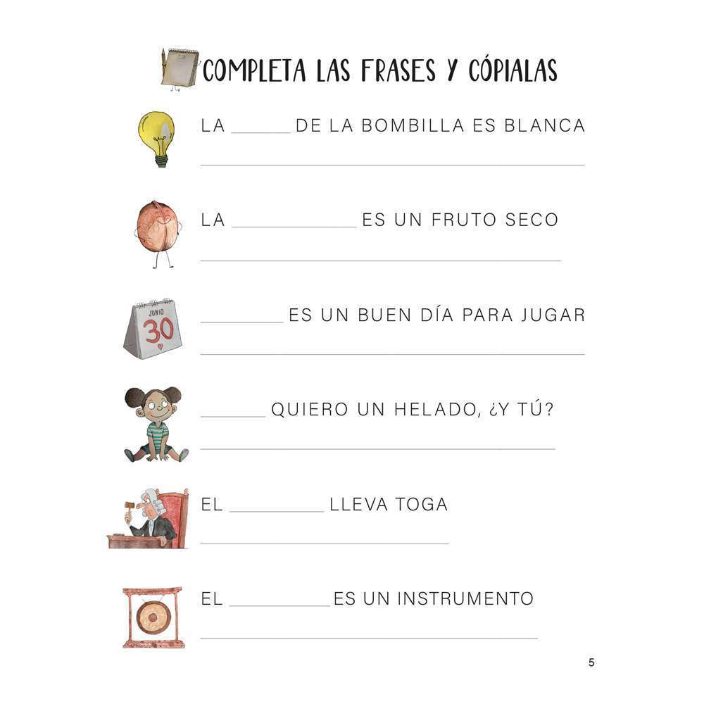 Sílabas y palabras 1 (monosílabos) - Imagen 3