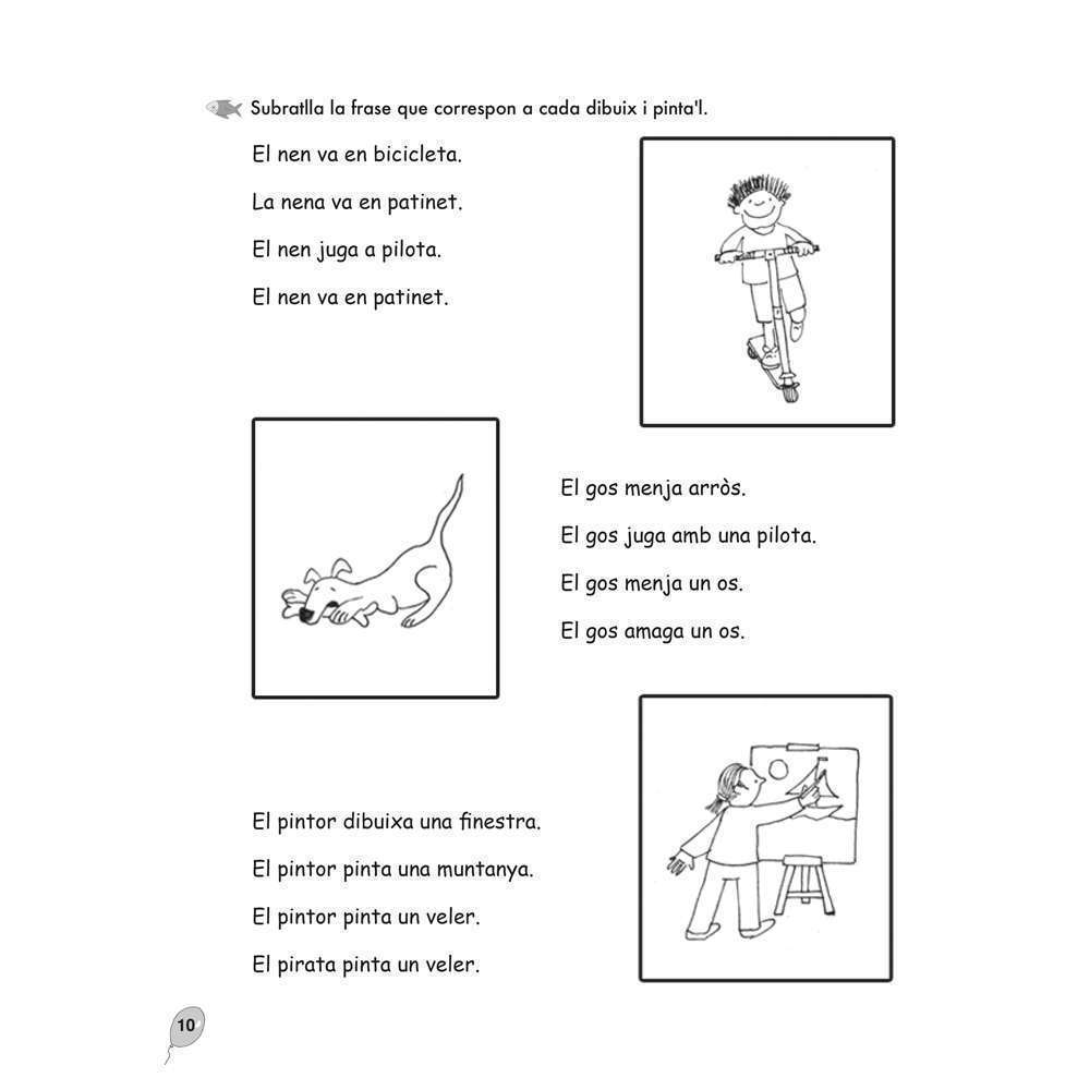 Lectojocs lletra d'impremta 3 - Imatge 2