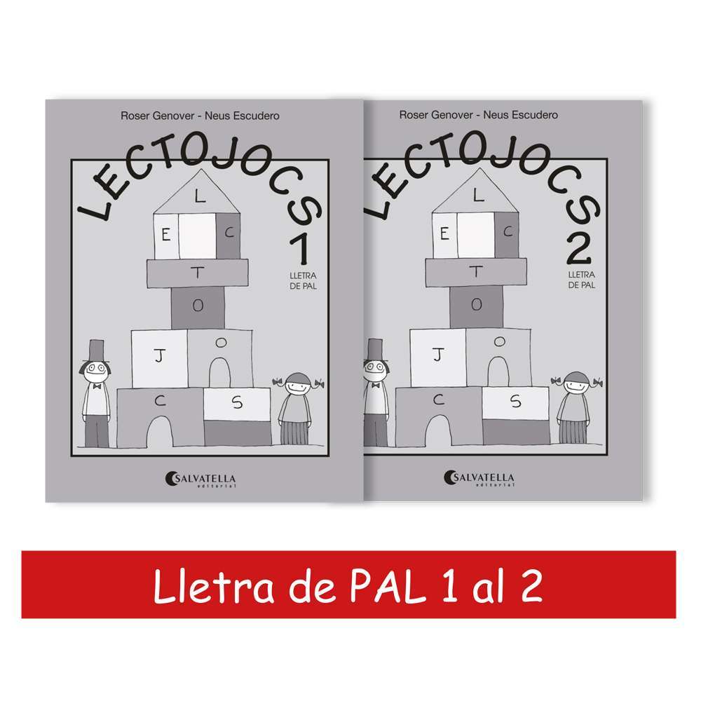 Col·lecció Lectojocs lletra de PAL l'1 i 2