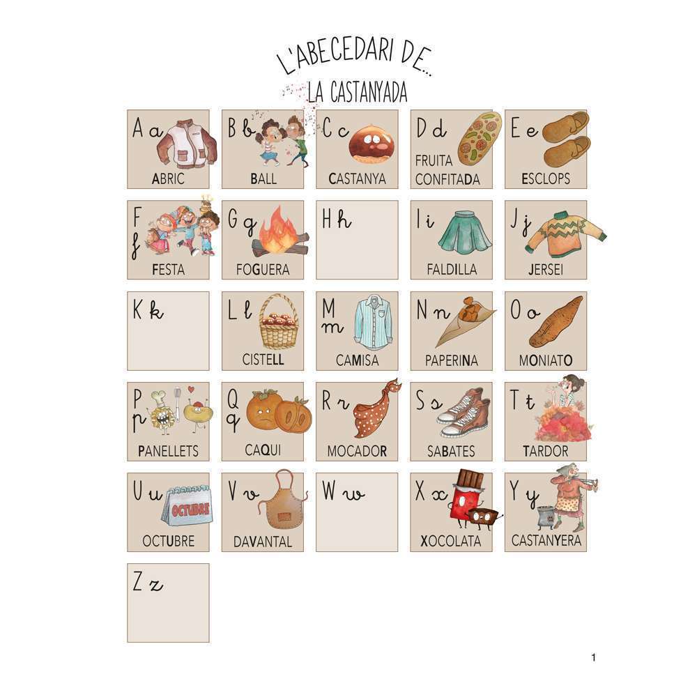 6. Entre lletres i... la castanyada - Imagen 2