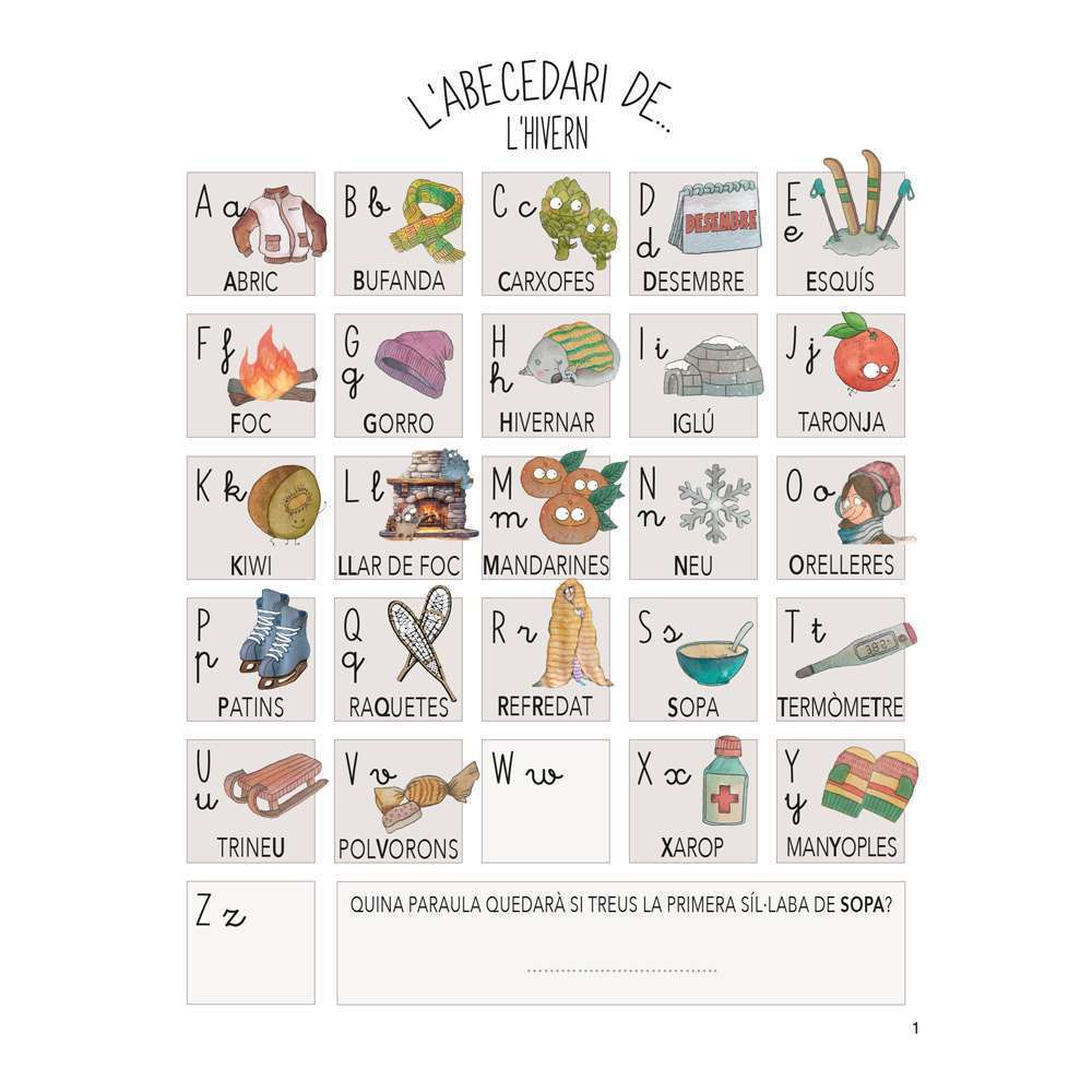 8. Entre lletres i... l'hivern - Imagen 2