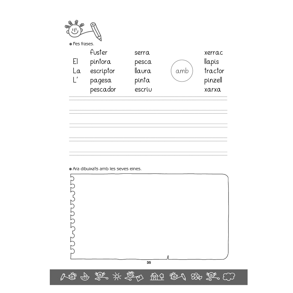 Escoltem, Parlem, Escrivim 2 (lletra d'impremta) - Imatge 6